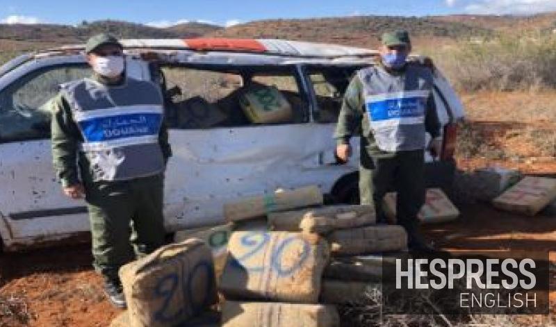 Over 2T of Cannabis Resin Seized in Al Hoceima - Customs