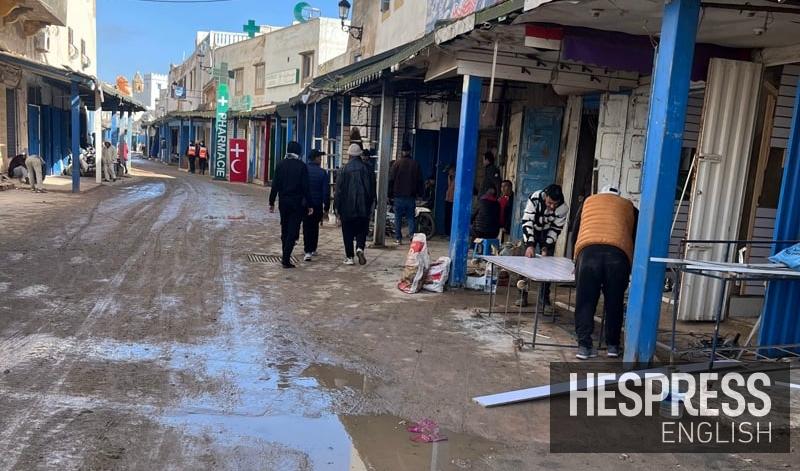 Safi Libya Repairs advance in Safi after deadly floods, aid rollout continues