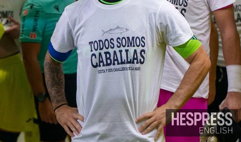 morocco 17 Ezzalzouli responds to criticism over ‘Todos Somos Caballas’ shirt