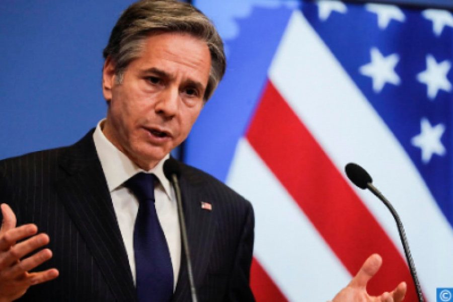 Blinken accuses Iran of 'aiding' Red Sea ship attacks