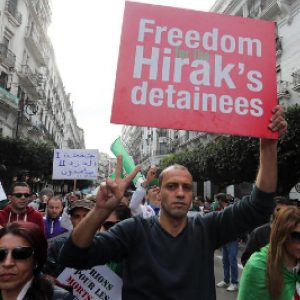 Dozens of Algerians call for an end to the state’s oppression
