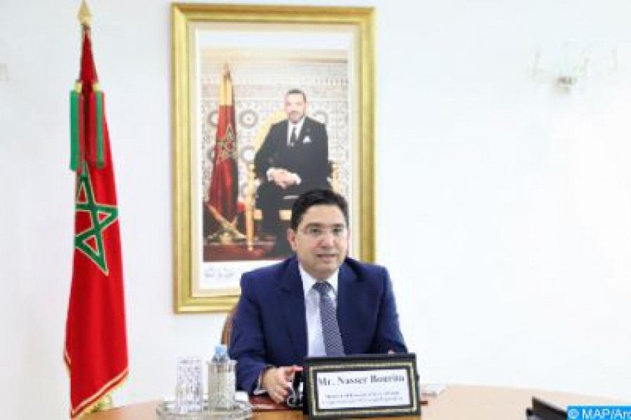 New Ambassadors Present to Moroccan FM Copies of their Credentials