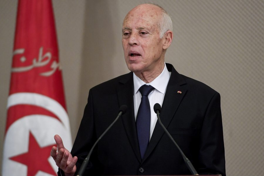 Tunisian president issues decree consolidating grip on power