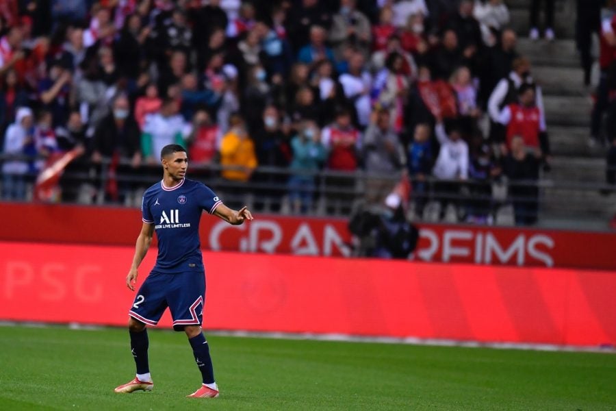 Achraf Hakimi valued at 80 million euros, ranks sixth among Ligue 1’s most expensive players