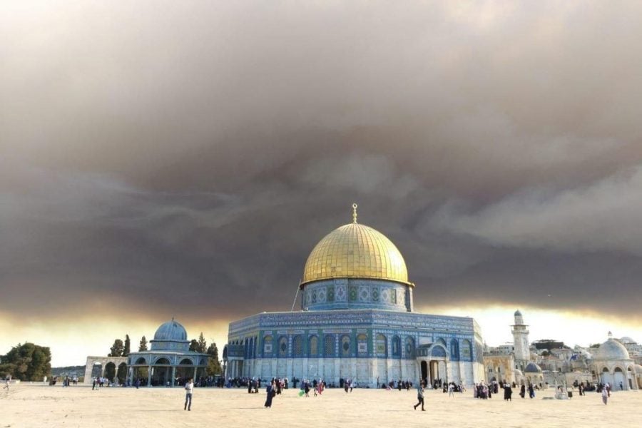 Sirens sound in Jerusalem, blasts heard: AFP journalists