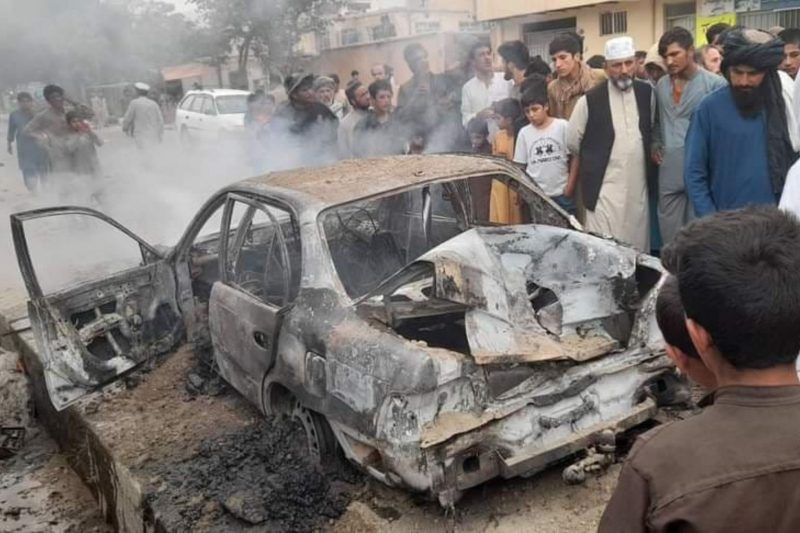 Kabul's new war: 5 rockets fired on Kabul airport after US drone strike