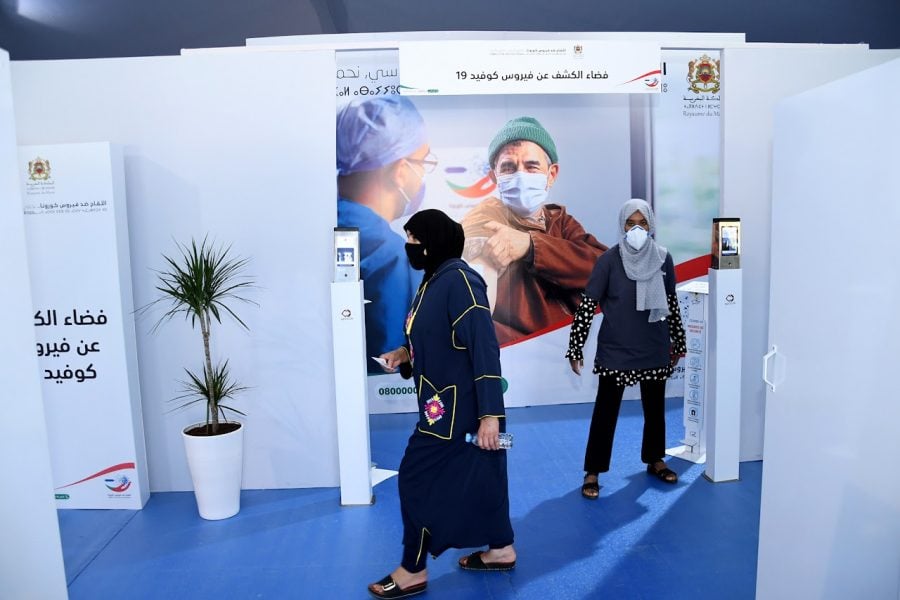 High covid-19 hospitalization cases in Morocco hinder easing of curfew