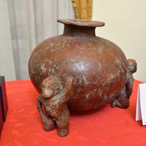 Mexico recovers three ancient artifacts from Italy