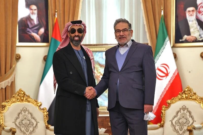 UAE's official visits Tehran, amid efforts to ease tensions in the region