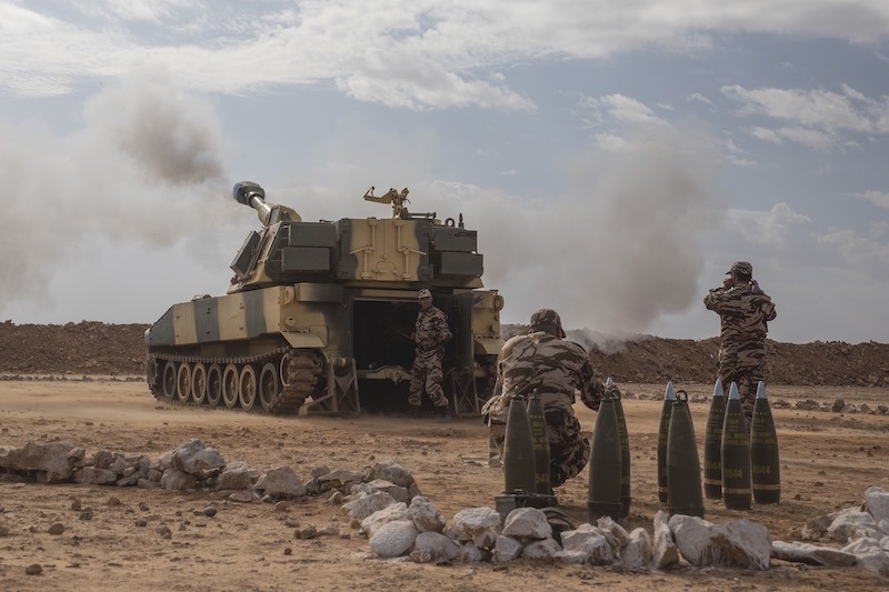 Morocco, second largest arms importer in Africa, 29th globally
