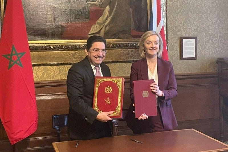 Bourita meets British counterpart Liz Truss in London