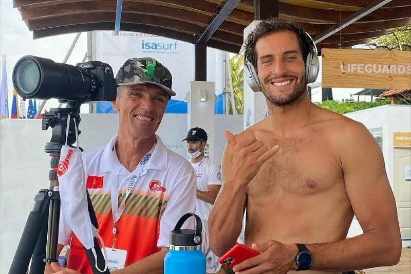 Moroccan surfer Ramzi Boukhiam wins international championship in Israel