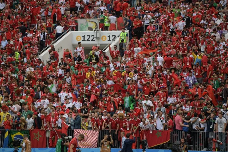 2,100 Moroccan football fans arrive to Kinshasa ahead of FIFA’s qualifier game