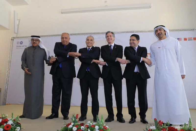 Israel: Peace agreements with Arab nations "on hold until Hamas is defeated"