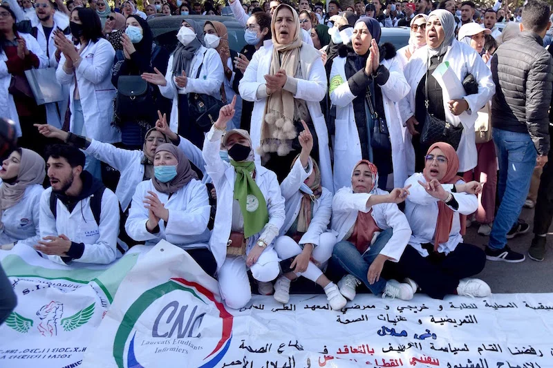 Moroccan health workers plan two day strike to push for demans