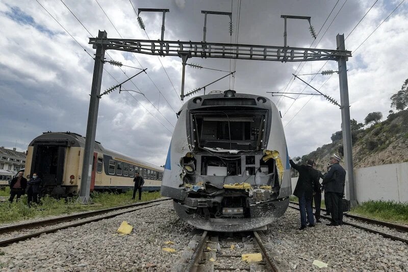 Tunisia train collision injures 95: emergency services
