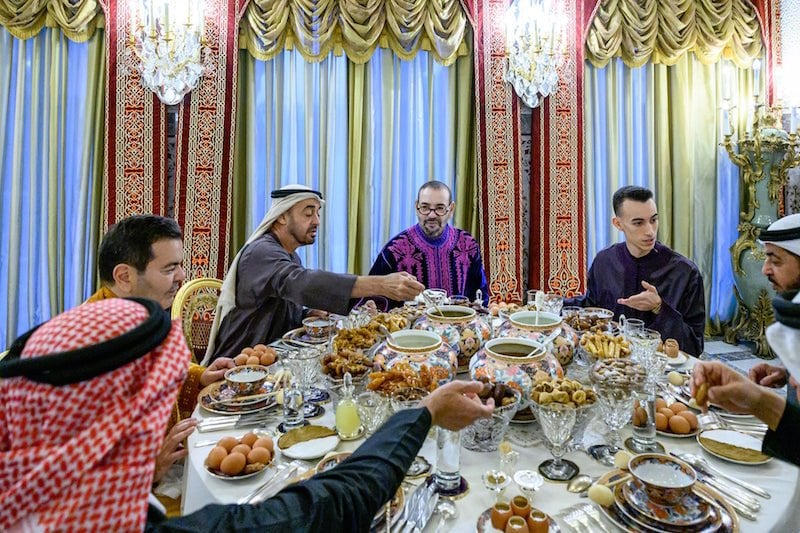 King Offers Iftar in Honor of Sheikh Mohammed bin Zayed Al Nahyan, Crown Prince of Abu Dhabi