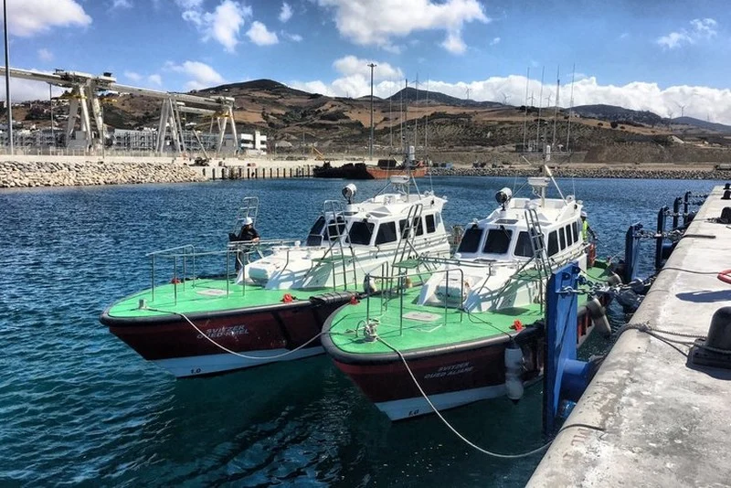 Searches underway to locate two missing, after collision between ferry and speedboat near Tangier Med port