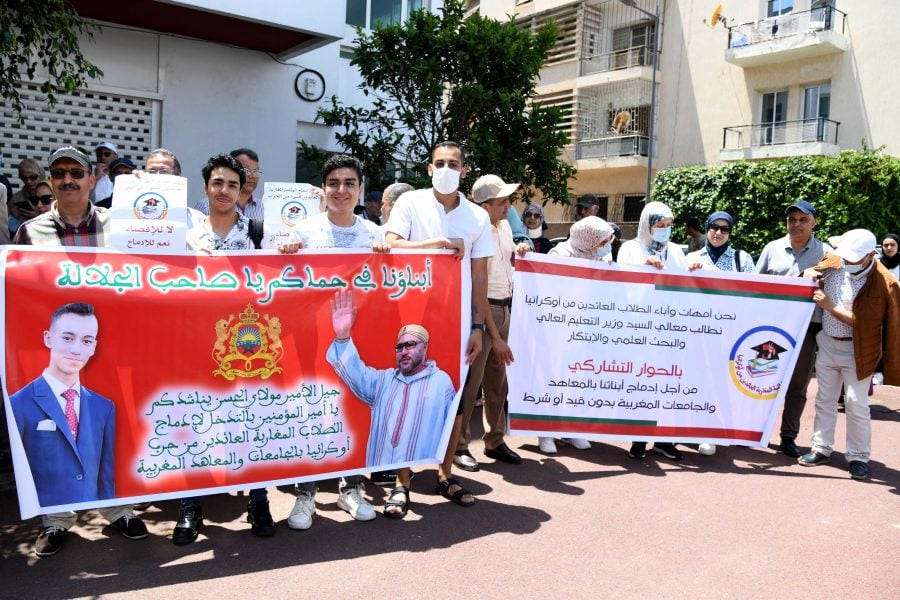 Moroccan students in Ukraine seek integration into Moroccan universities with no entrance exam