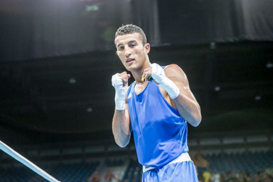 Boxer Mohamed Hamout awards Morocco second Gold in Mediterranean Games