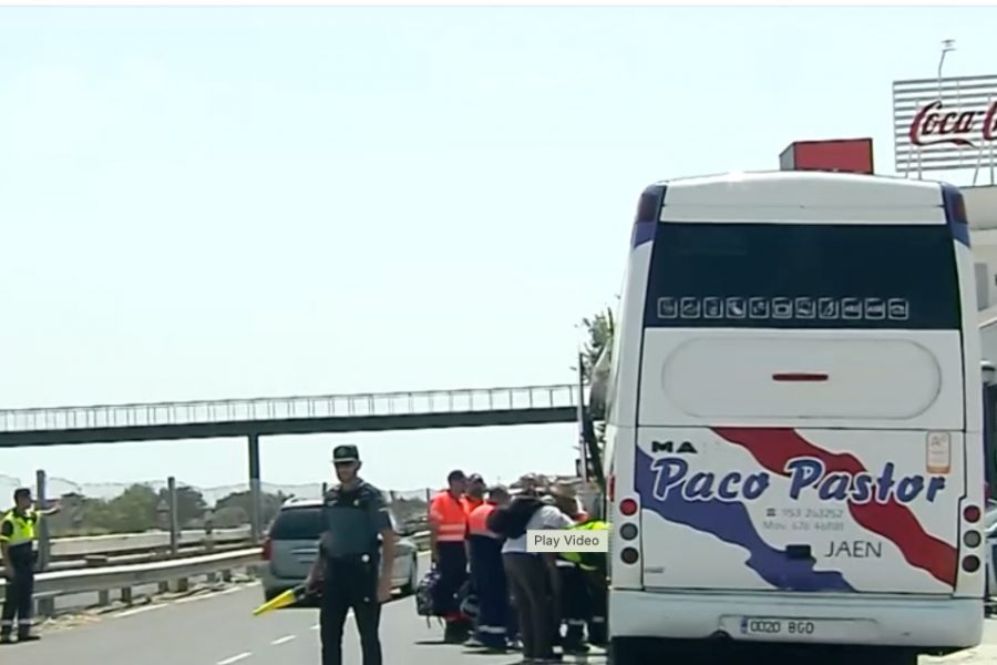 Spanish bus driver dies, several others injured in crash on road to Morocco