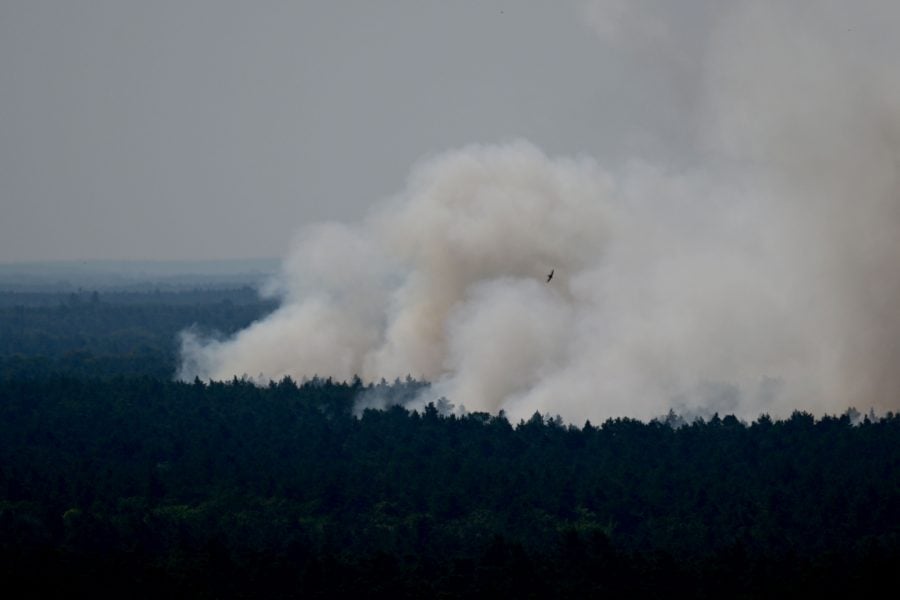 Large wildfire breaks out in Germany after explosion at police ammunition depot