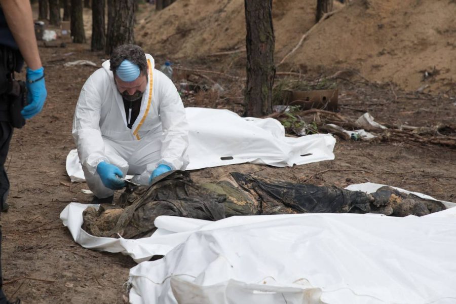 EU 'deeply shocked' at Ukraine mass graves: Borrell