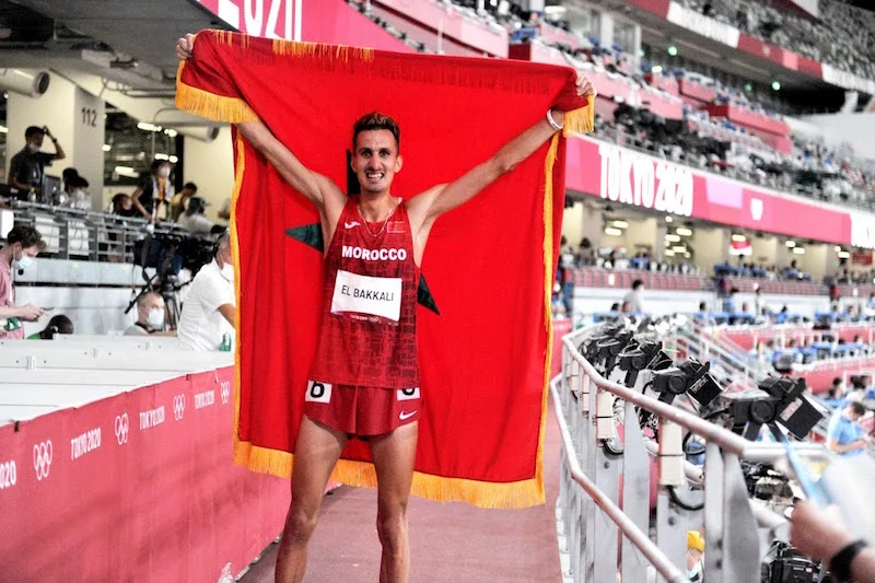 Moroccan Soufiane El Bakkali wins gold medal in Diamond league 3,000 m steeplechase