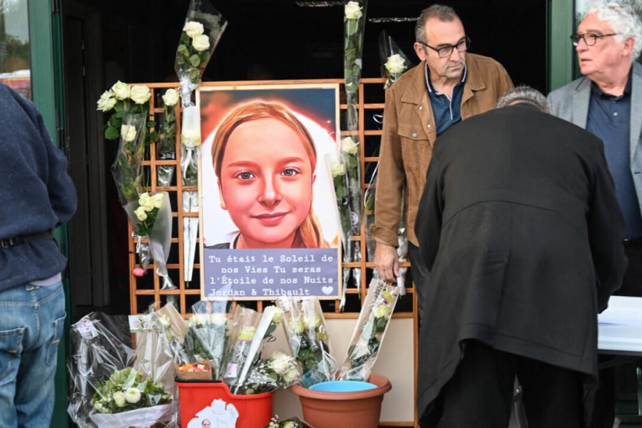 French girl, 12, laid to rest after 'evil' murder