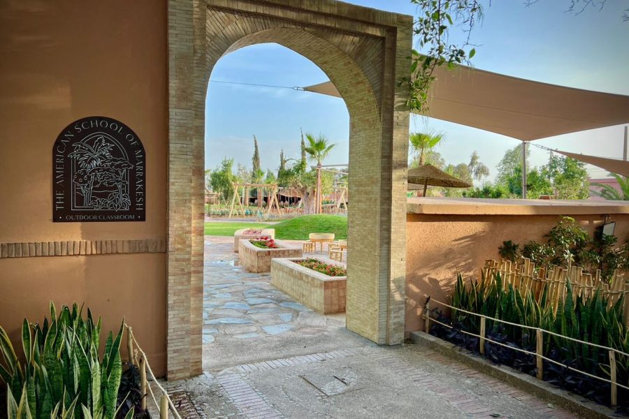 American School of Marrakesh inaugurates an outdoor classroom
