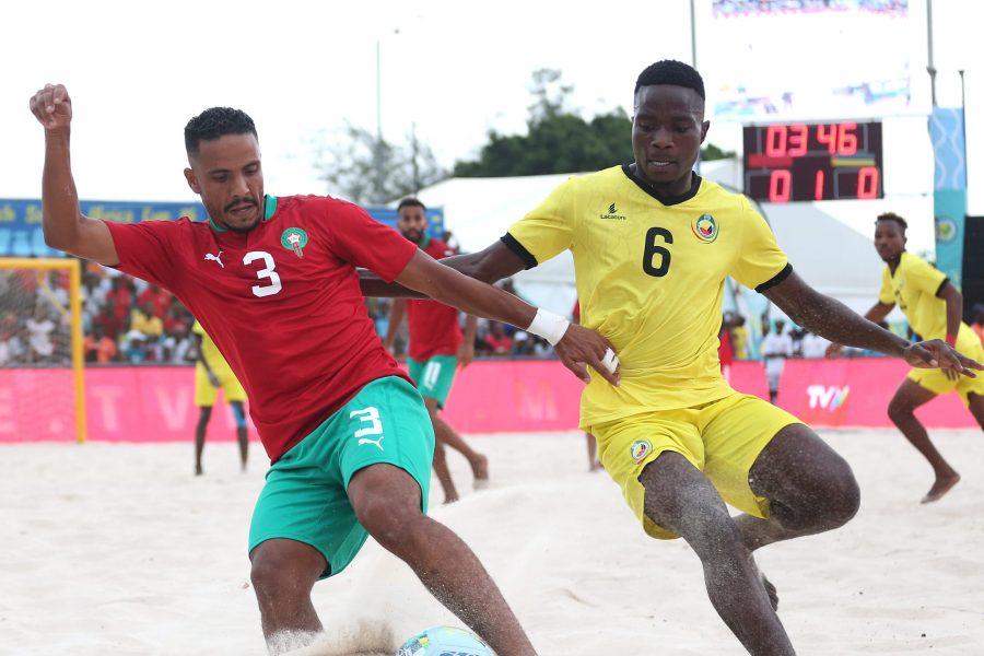 Morocco defeats CAF's Beach soccer host country Mozambique 3-1