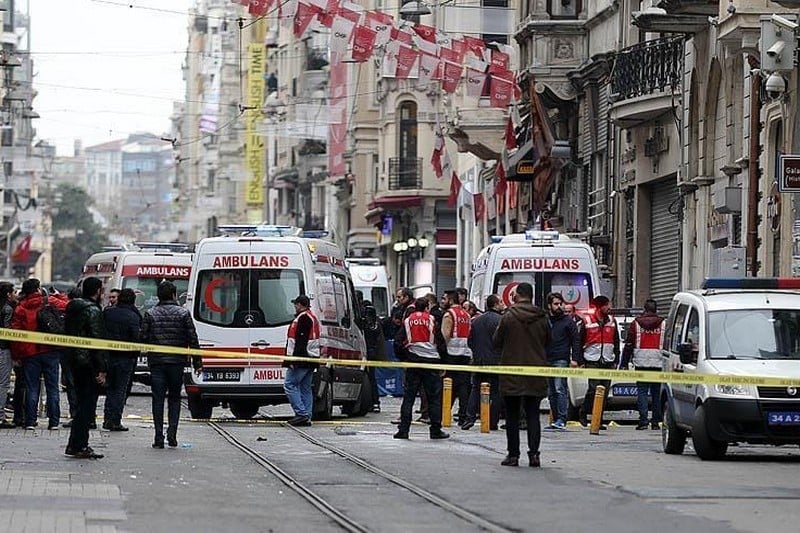 Four dead, 38 wounded in Istanbul explosion: governor