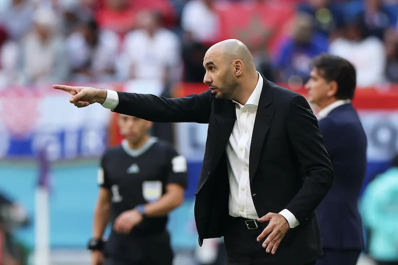 Regragui ranked 4th in Marca's top 10 best coaches of the 2022-2023 season