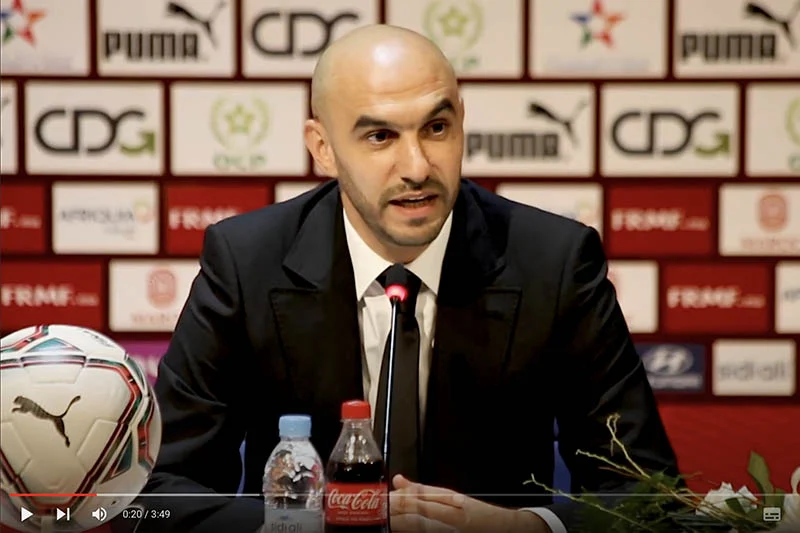 Regragui press conference to unveil team roster rescheduled