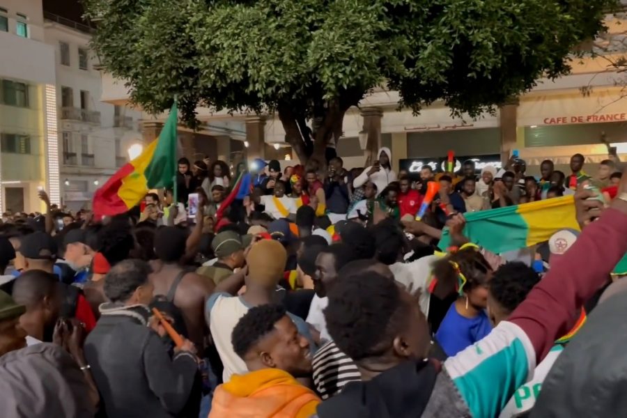 In pictures: Senegalese community in Morocco celebrate win against Ecuador