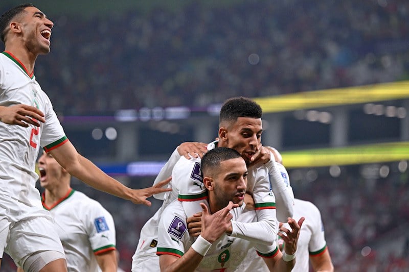 Morocco makes history, qualifies for World Cup Round of 16