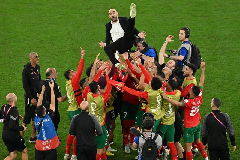 Morocco coach Regragui said plan was to let Spain have the ball