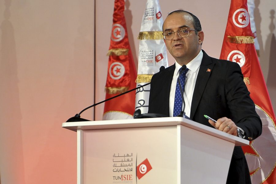 Tunisia election board edges vote turnout up to 11 percent