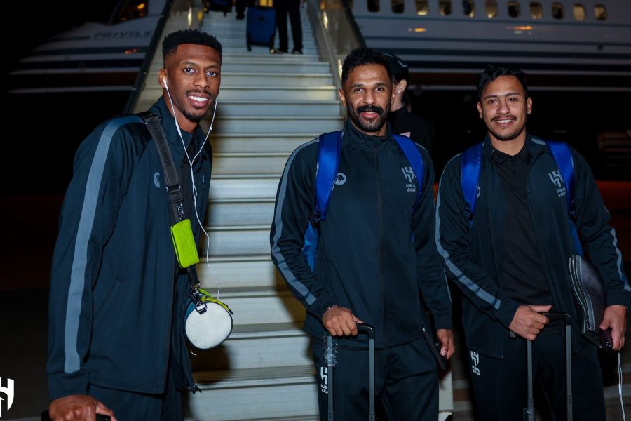 Club World Cup Morocco: Saudi Team Al Hilal arrive at Rabat-Sale airport