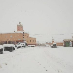 Emergency aid arrives to Ouarzazate as towns drown in unprecedented snow
