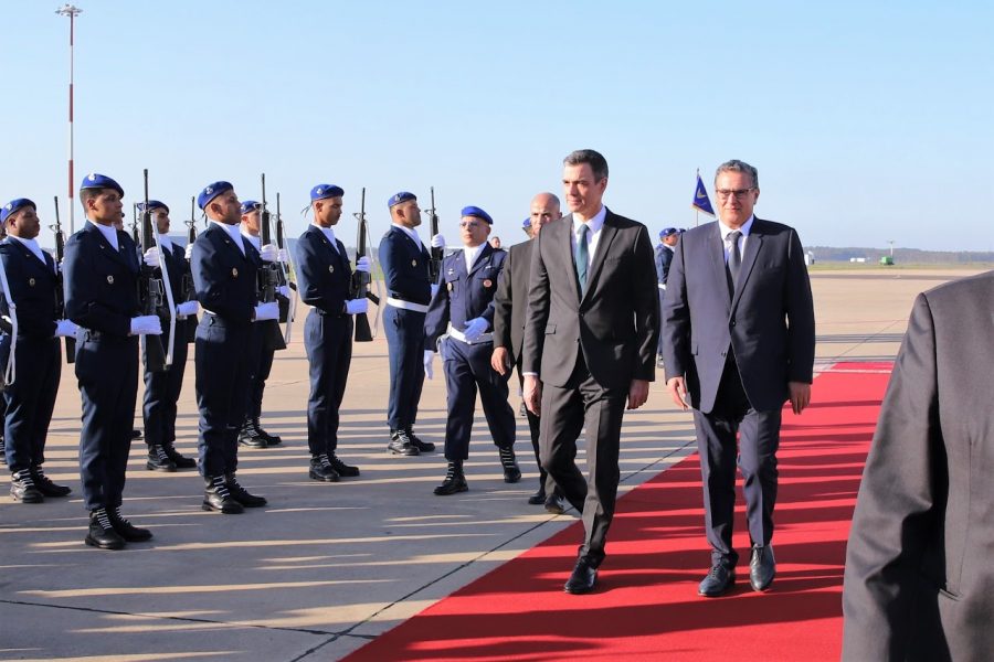 12th Morocco-Spain HLM: President of Spanish government arrives in Morocco