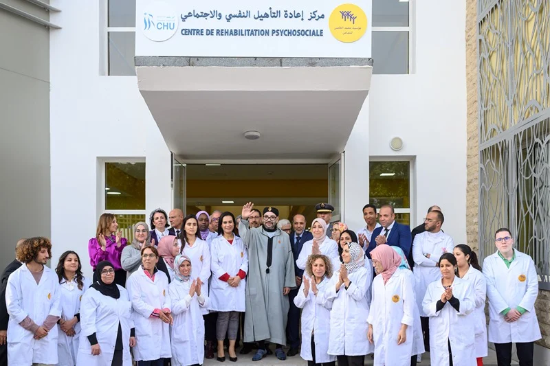 King Mohammed VI inaugurates Psychosocial Rehabilitation Center at Casablanca hospital