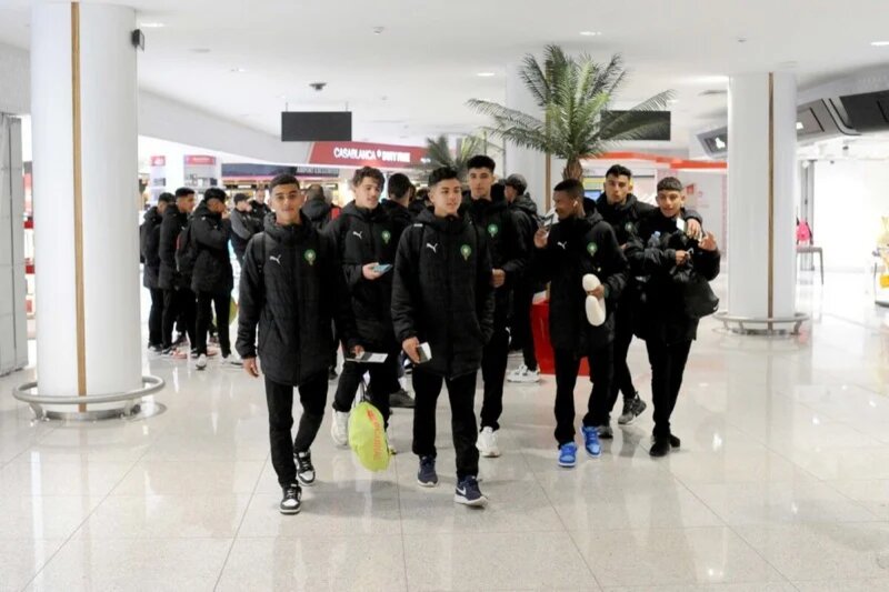 Al-Quds Children Meet Moroccan U-17 S Team Soccer in Skhirat