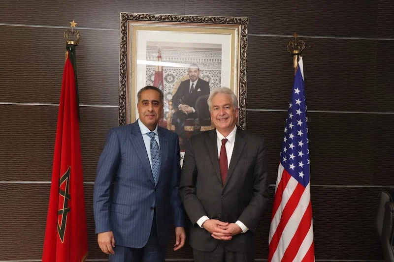 Abdellatif Hammouchi receives CIA Director, William Burns