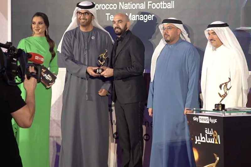 Walid Regragui crowned best international Arab coach