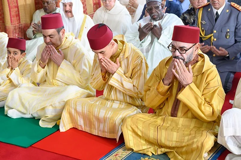 King Mohammed VI leads Eid Al-Adha prayer at Tetouan's Hassan II Mosque
