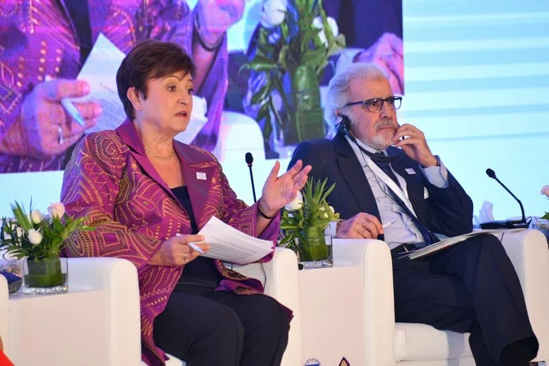 IMF Managing Director Arrives in Marrakech for Annual Meetings
