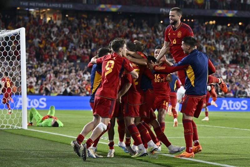 Spain beat Croatia on penalties to win Nations League
