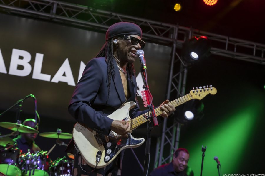 Nile Rodgers Takes Jazzablanca by storm with an unforgettable medley of hits