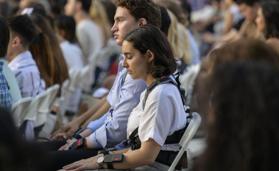 Vibrating vests translate music for deaf concertgoers